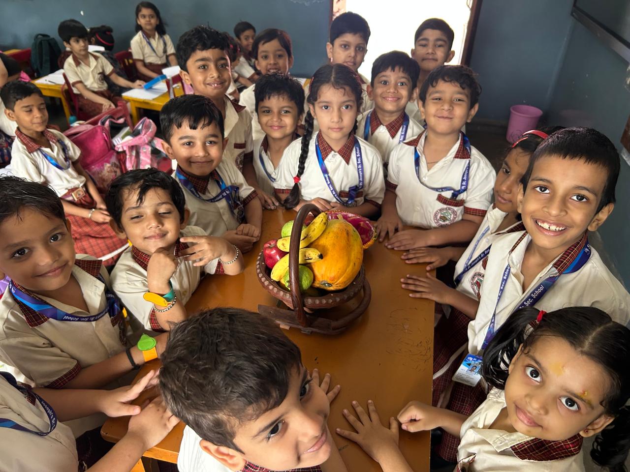 FRUITS DAY CELEBRATION- KG SECTION